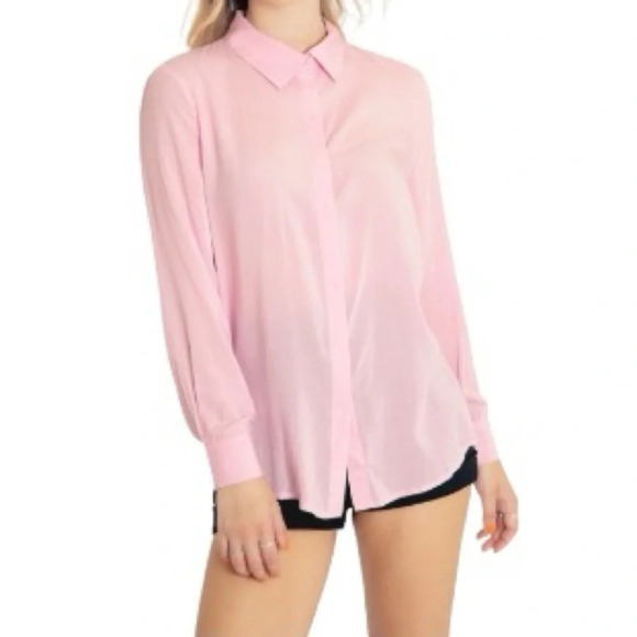 Blackmilk Tops - BlackMilk Button Me Up Shirt